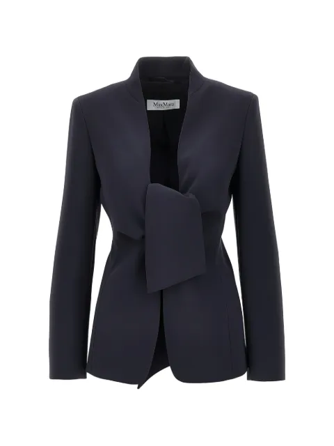 Max Mara chaqueta Cady con detalle de fajín