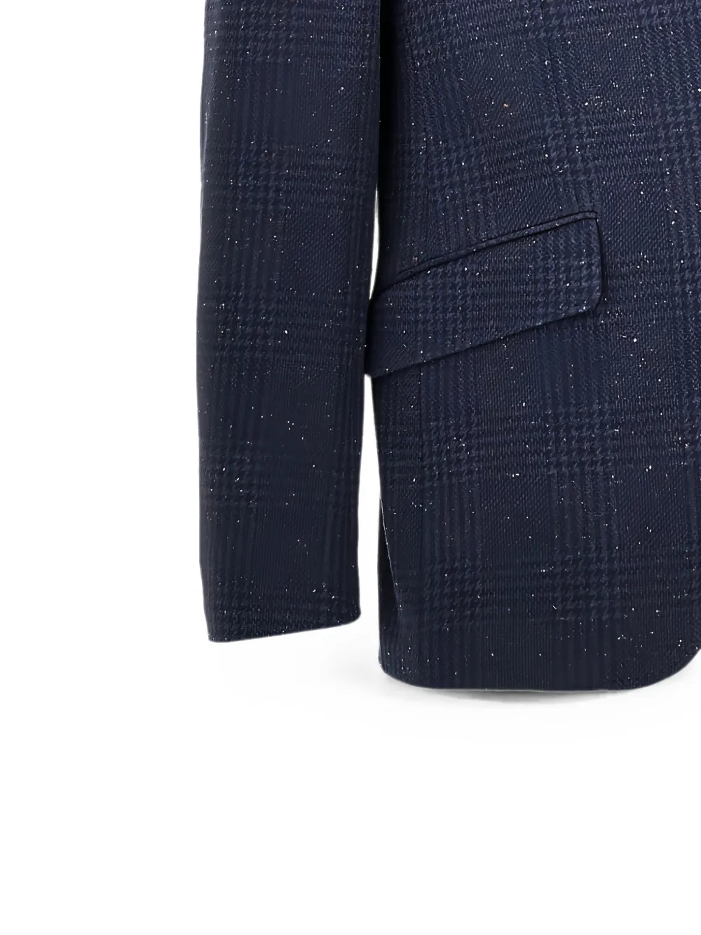 ETRO Geruite blazer Blauw