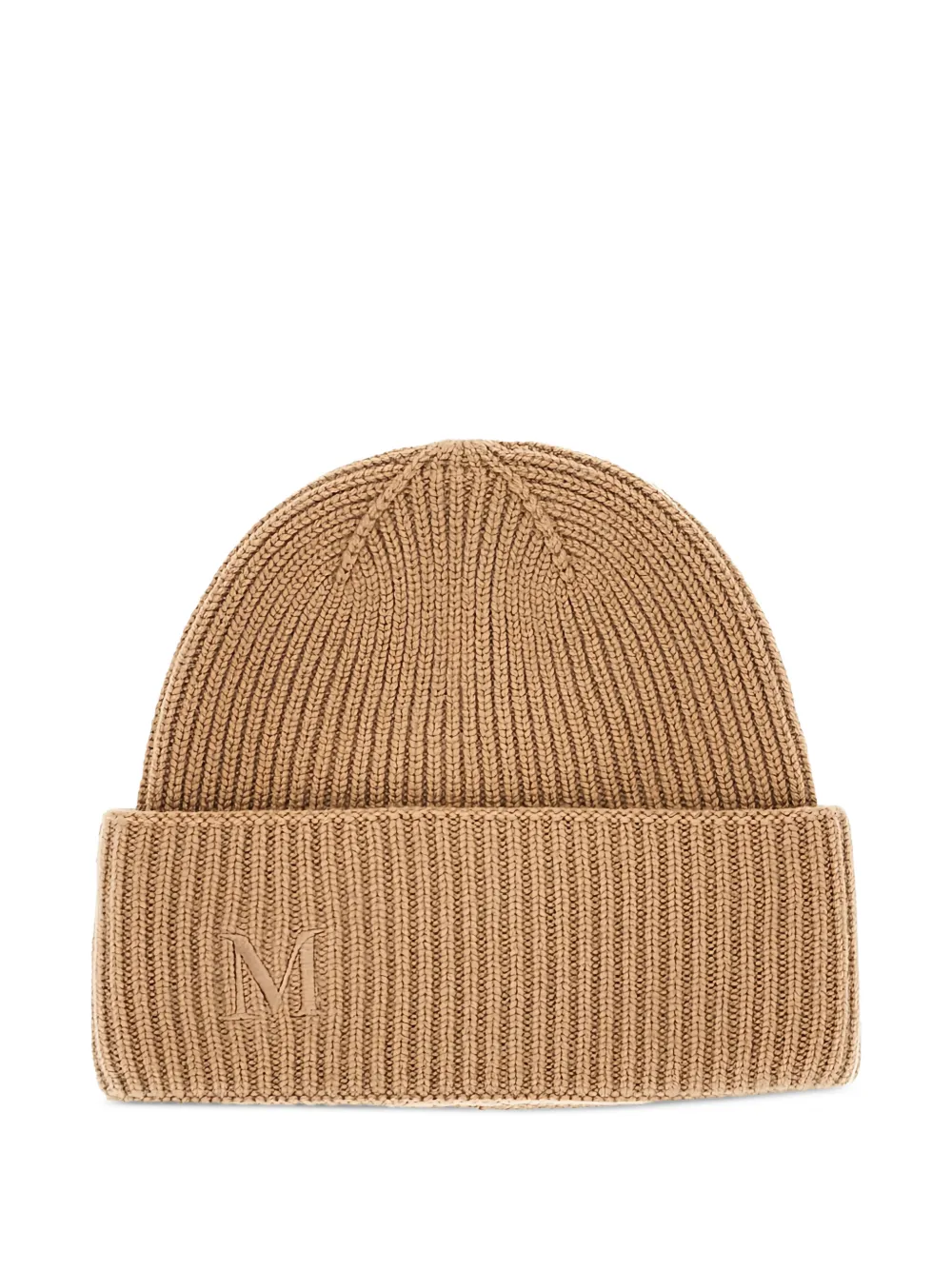 Max Mara ribbed cashmere beanie - camel - Nude