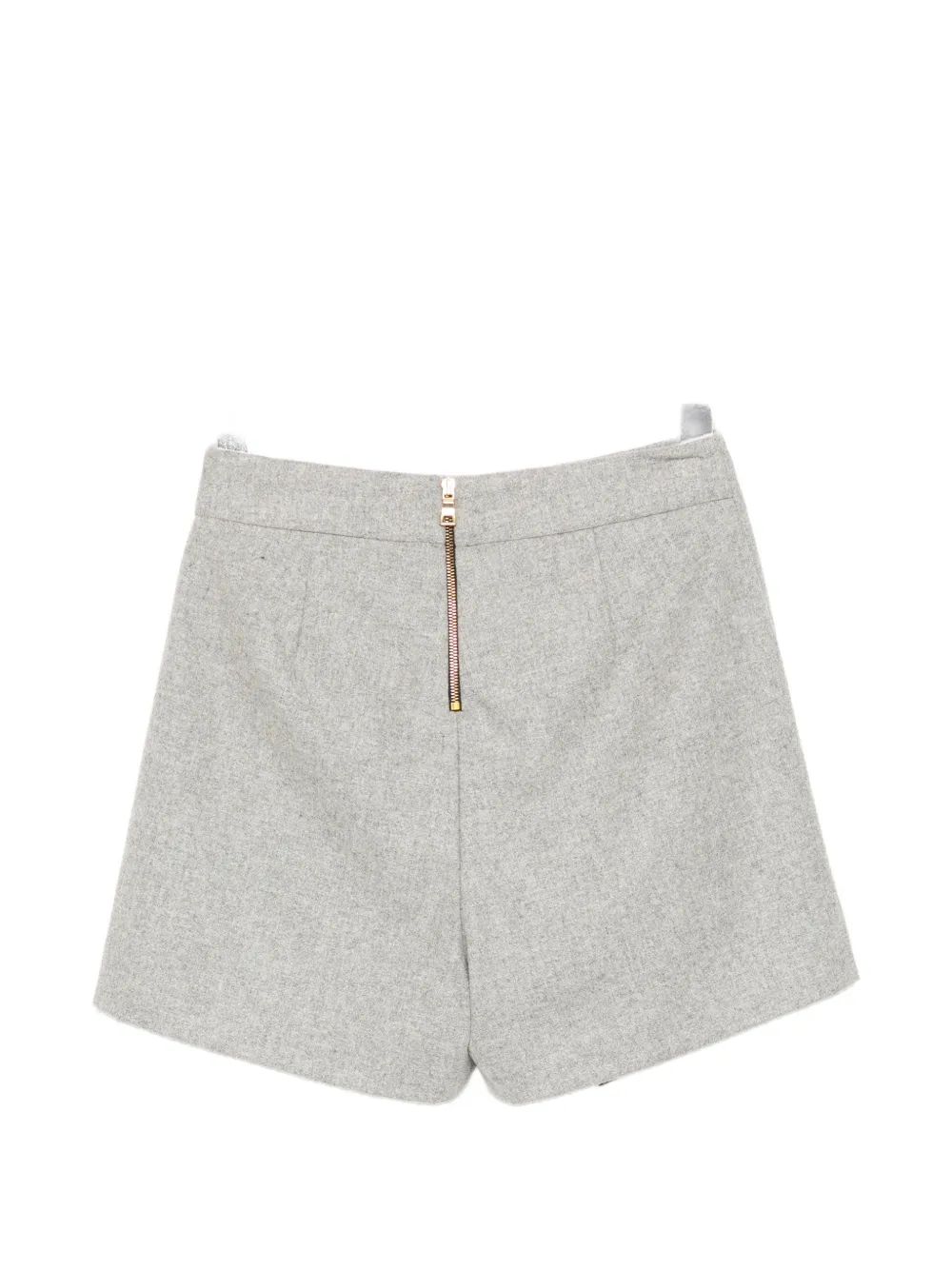 Balmain Kids Shorts met logopatch Grijs