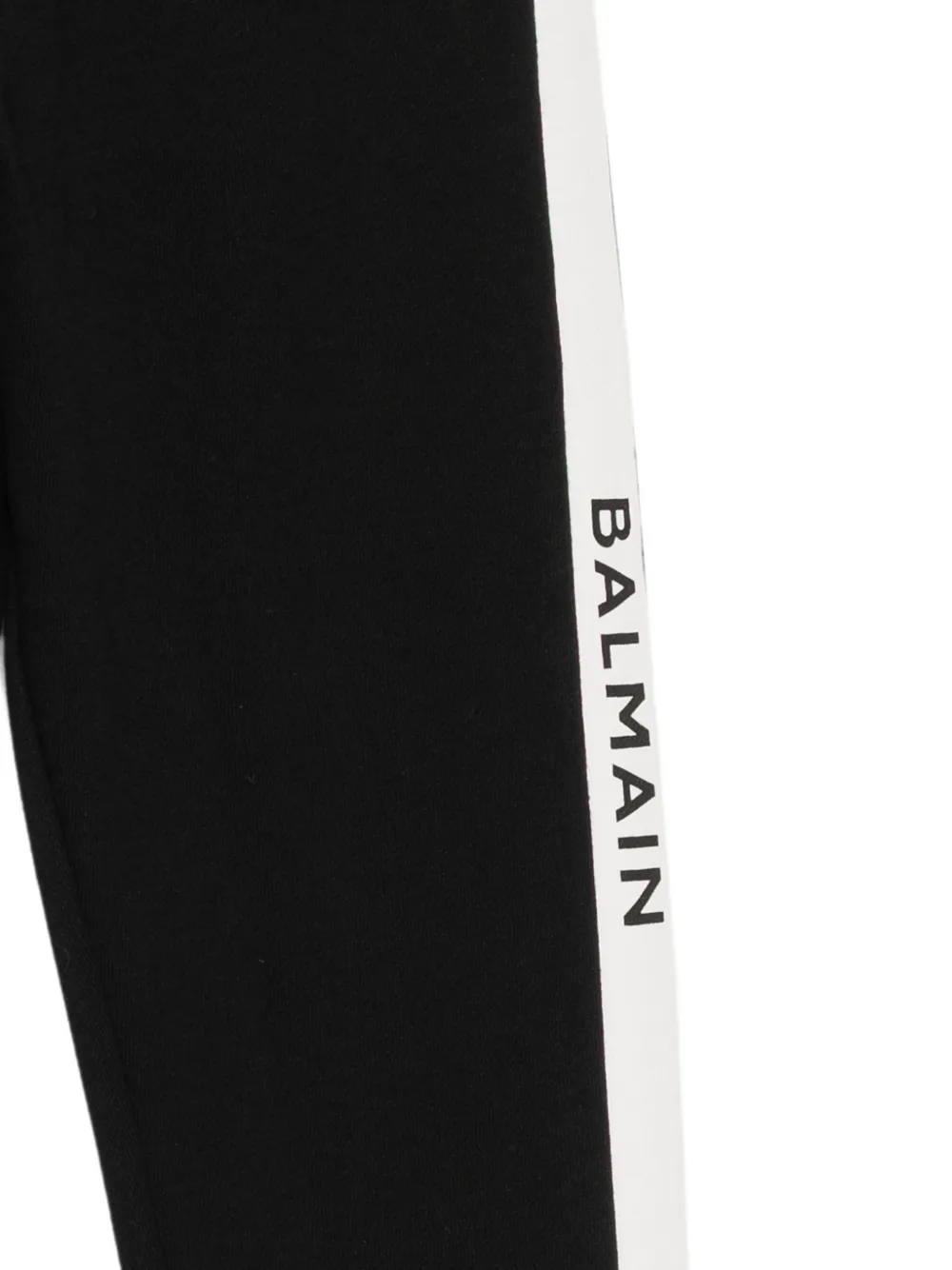 Balmain Kids Trainingsbroek met geborduurd logo Zwart