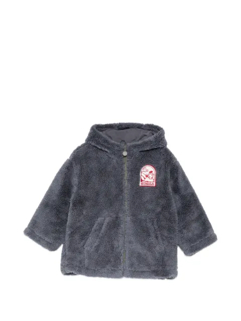 Stella McCartney Kids hooded fleece jacket