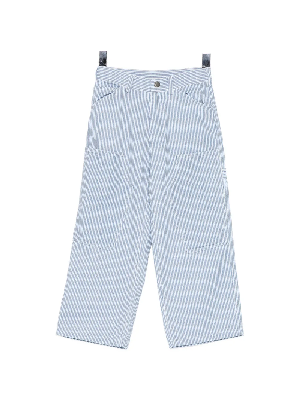 Stella McCartney Kids striped carpenter trousers - Blu