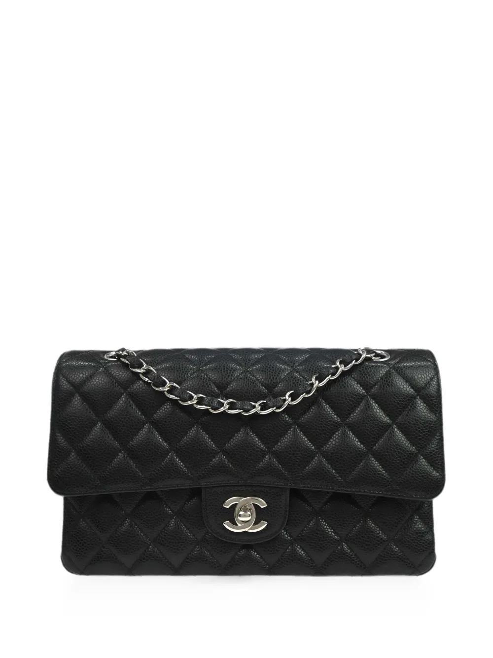 CHANEL Pre-Owned medium 2021 Classic double flap shoulder bag - Nero