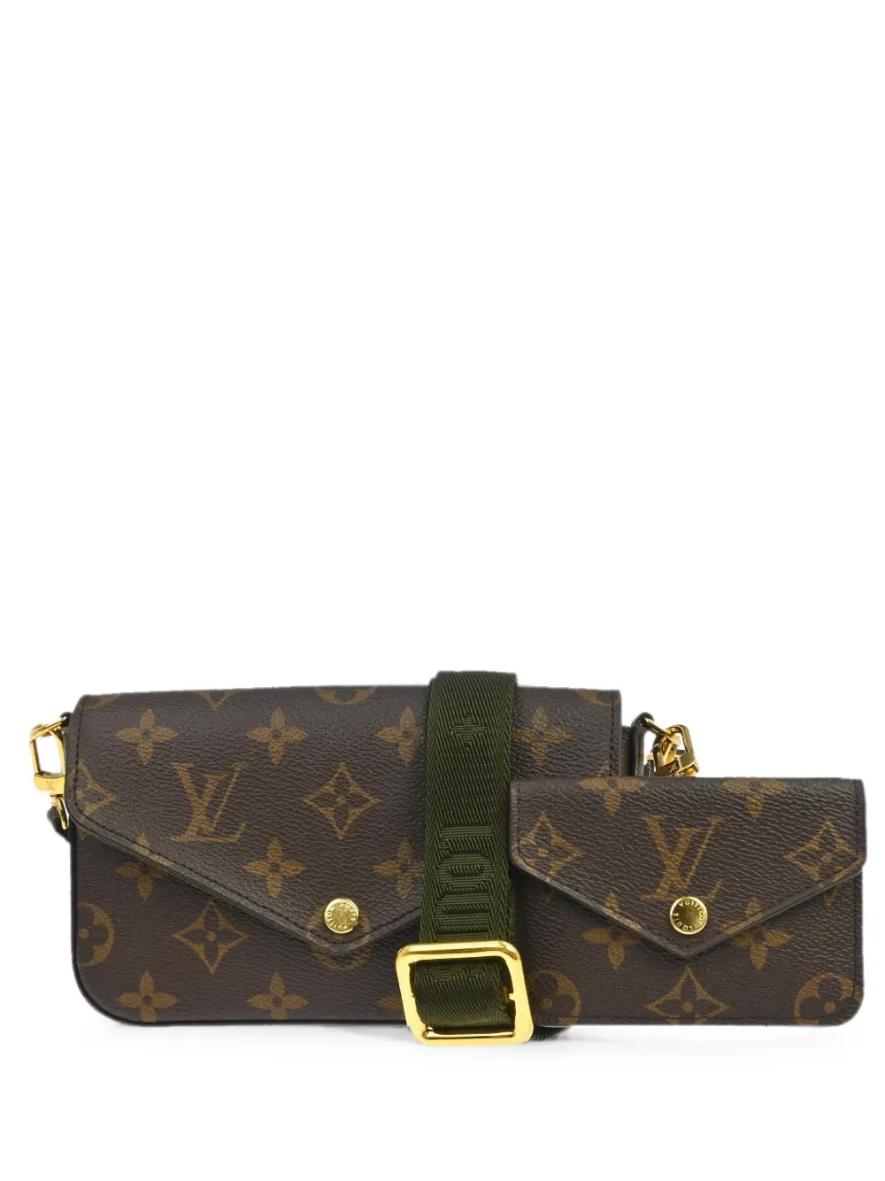 Louis Vuitton Pre-Owned 2010-2020s Felicie Monogram shoulder bag - Marrone