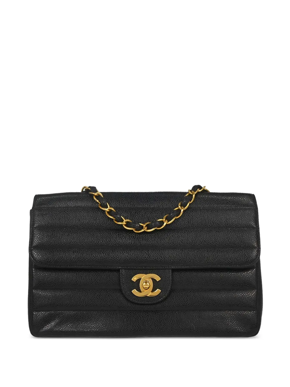 CHANEL Pre-Owned 1995 CC-logo shoulder bag - Nero