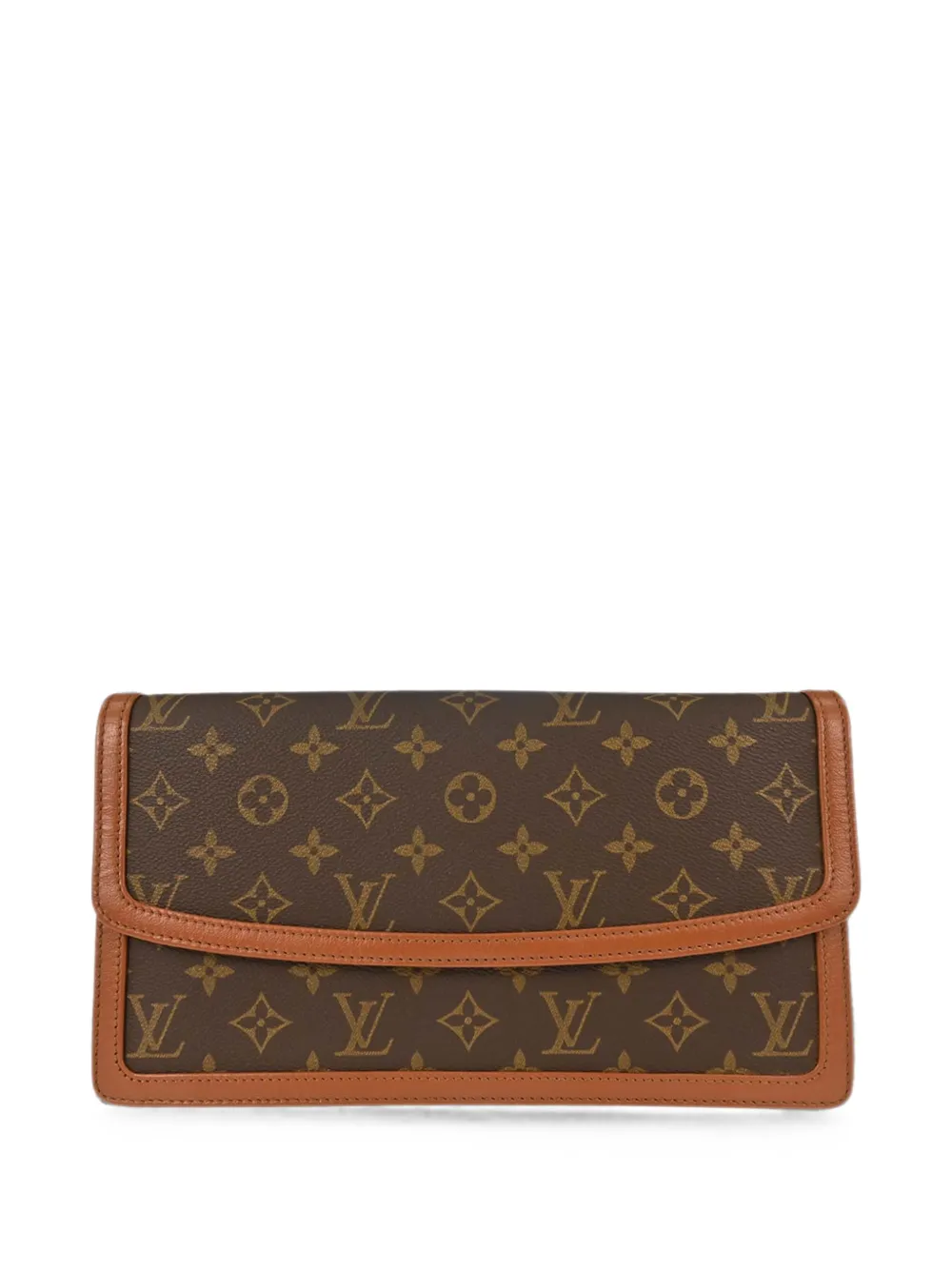 Louis Vuitton Pre-Owned 1990 Pochette Dame Monogram clutch bag - Brown