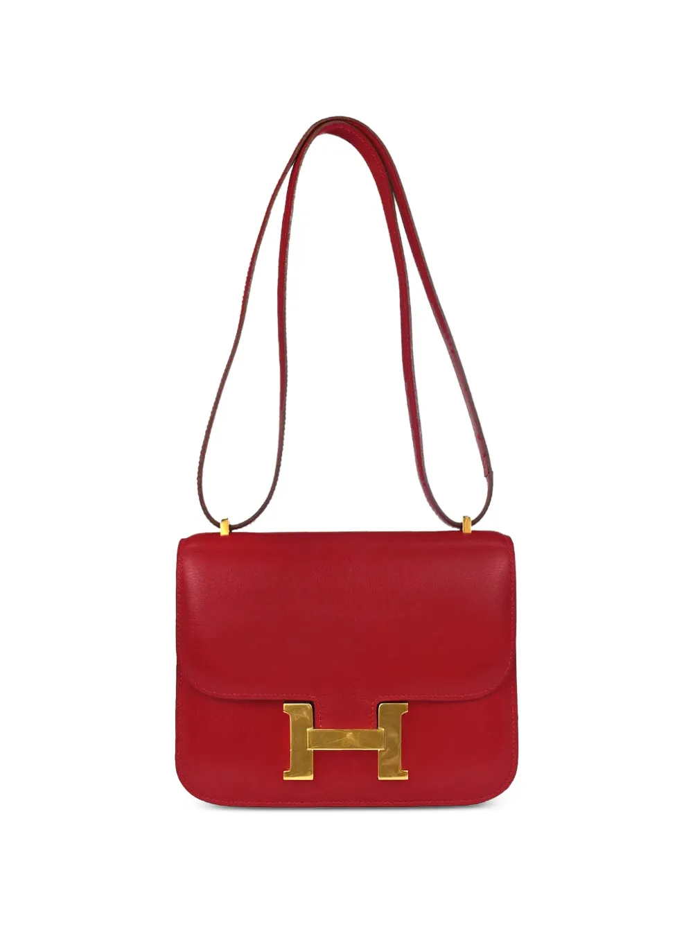 Hermès Pre-Owned 1991 18 Constance shoulder bag - Rosso