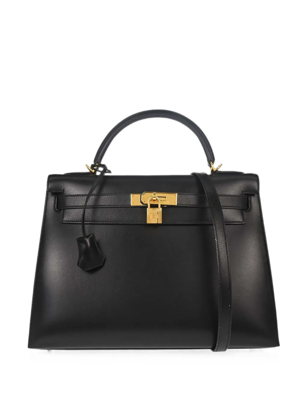 Hermès Pre-Owned 2000 32 Kelly Sellier tote bag - Black