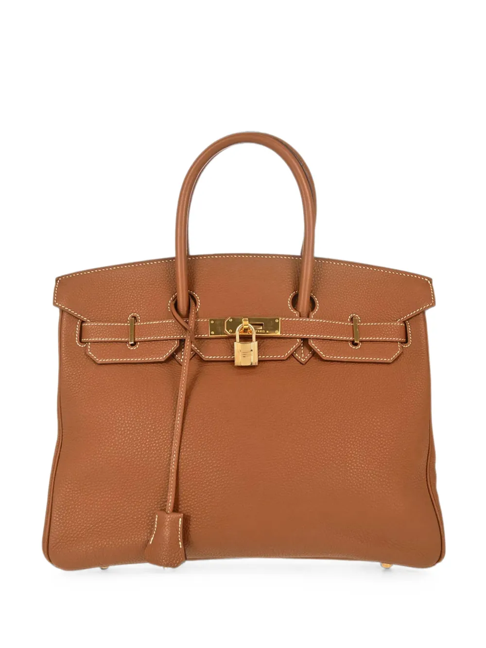 Hermès Pre-Owned 2002 35 Birkin tote bag - Brown