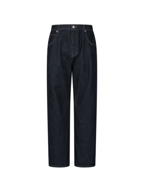 TOMBOY concealed-drawstring straight-leg jeans