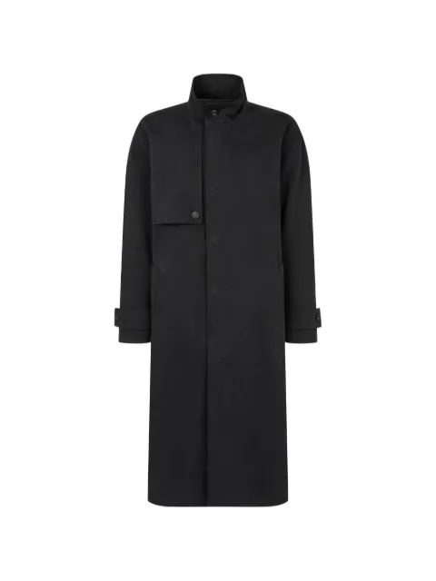 TOMBOY storm-flap high-neck coat