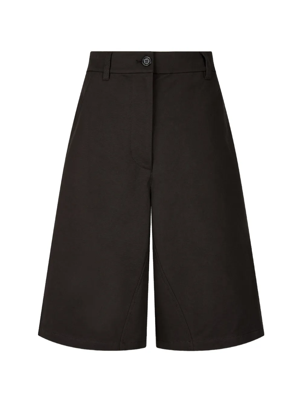 TOMBOY high-waisted wide-leg shorts - Braun