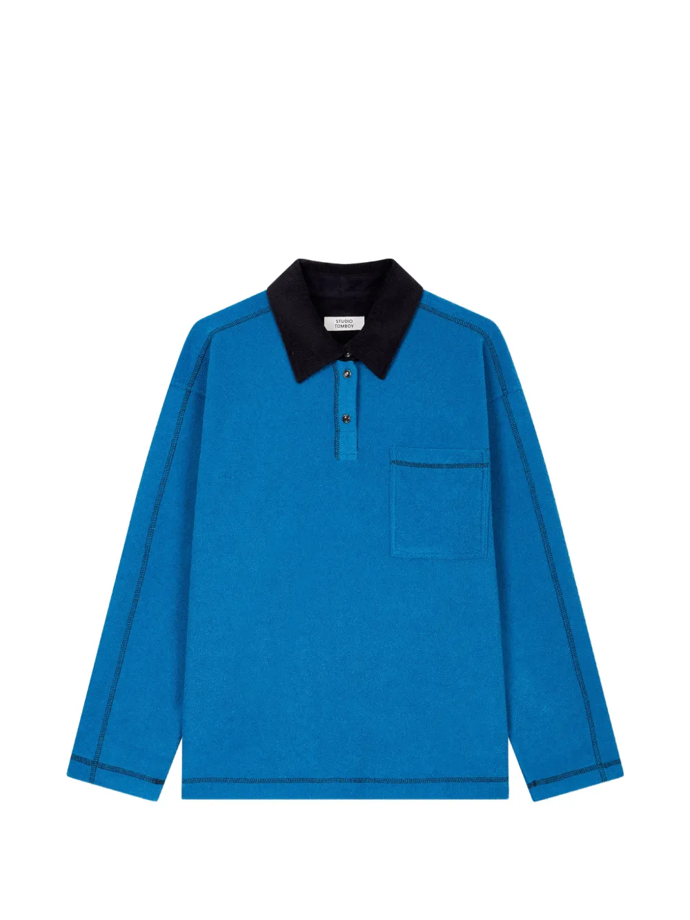 TOMBOY long-sleeve polo shirt