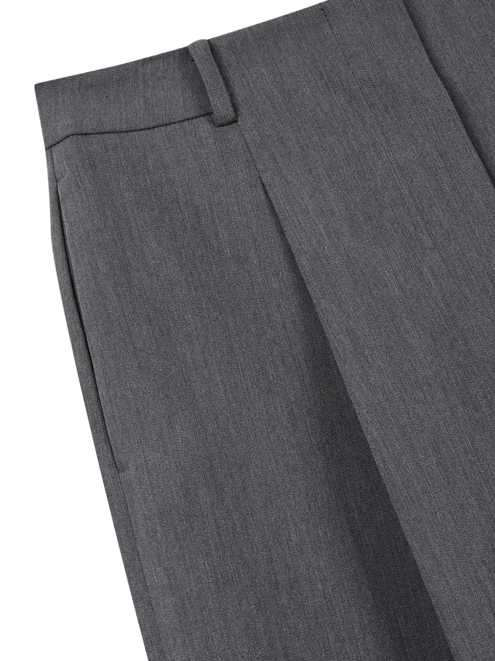 TOMBOY Pantalon met wijde pijpen Grijs