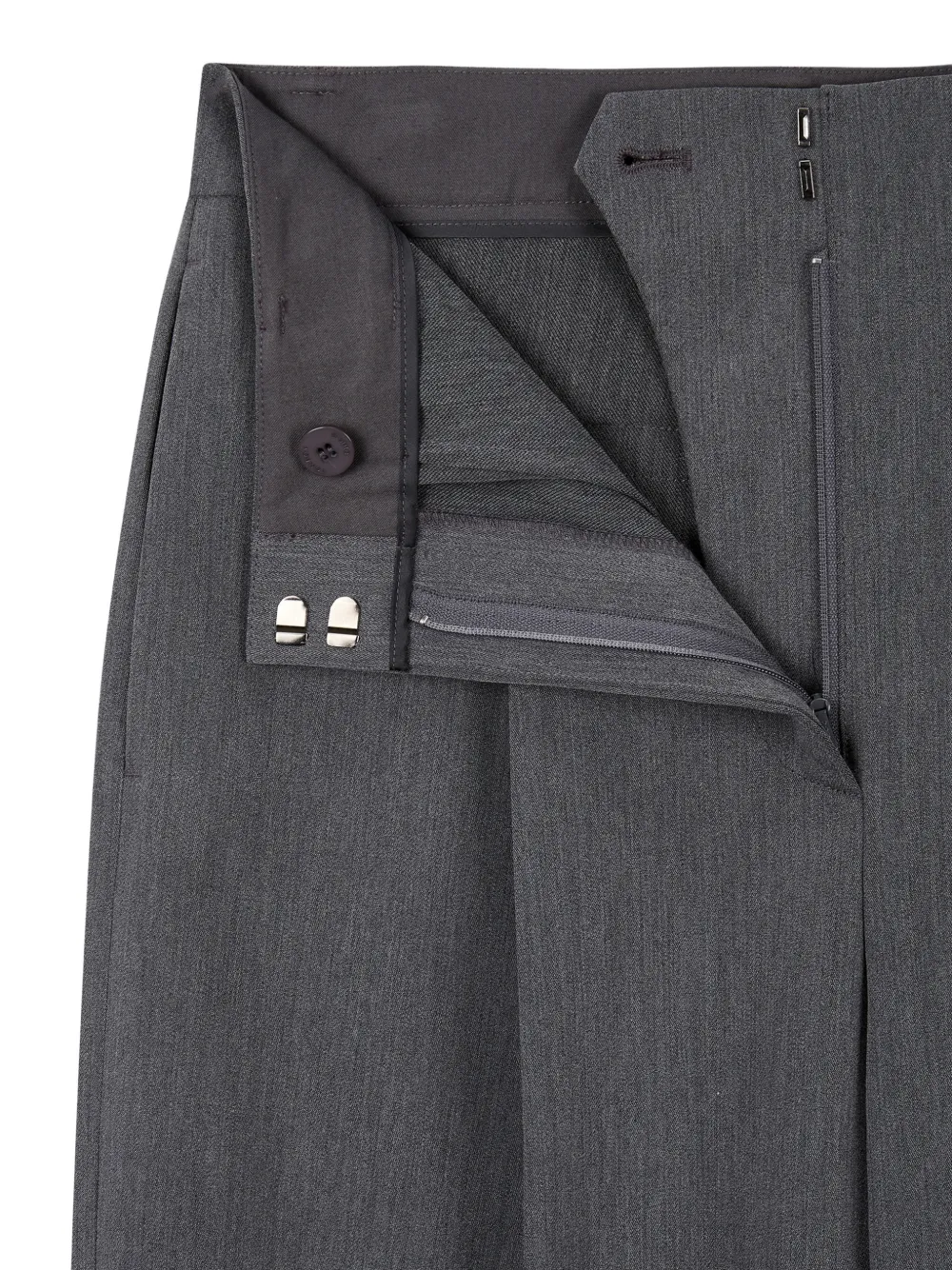 TOMBOY Pantalon met wijde pijpen Grijs