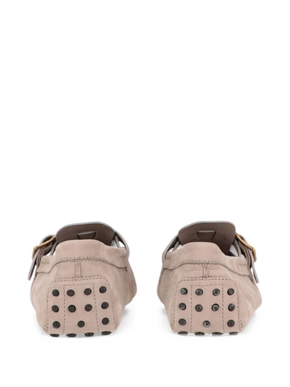 Tod's buckle-fastening Gommino loafers Beige
