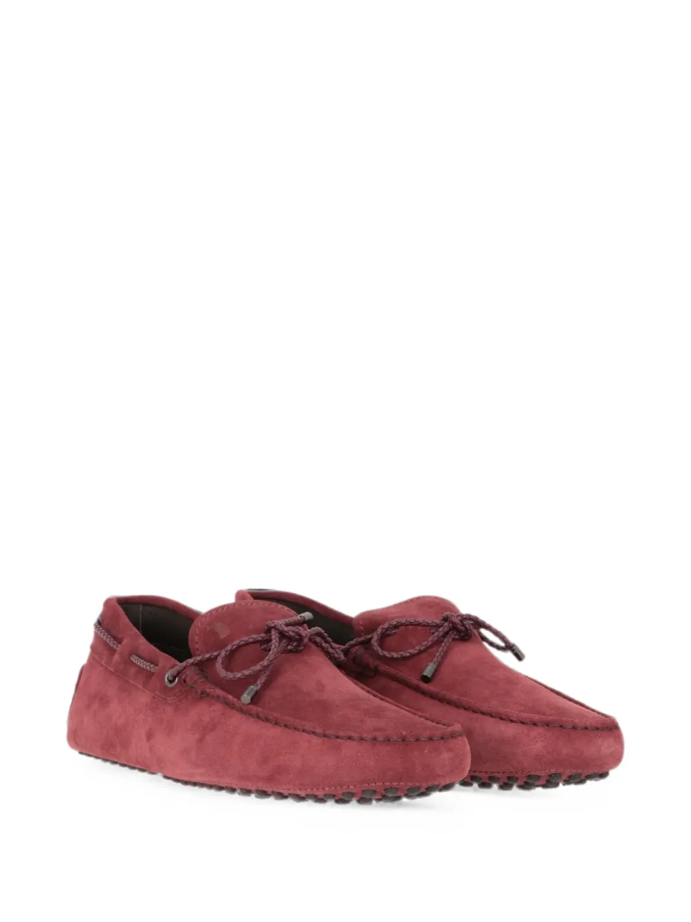 Tod's Gommino lace-up loafers Rood