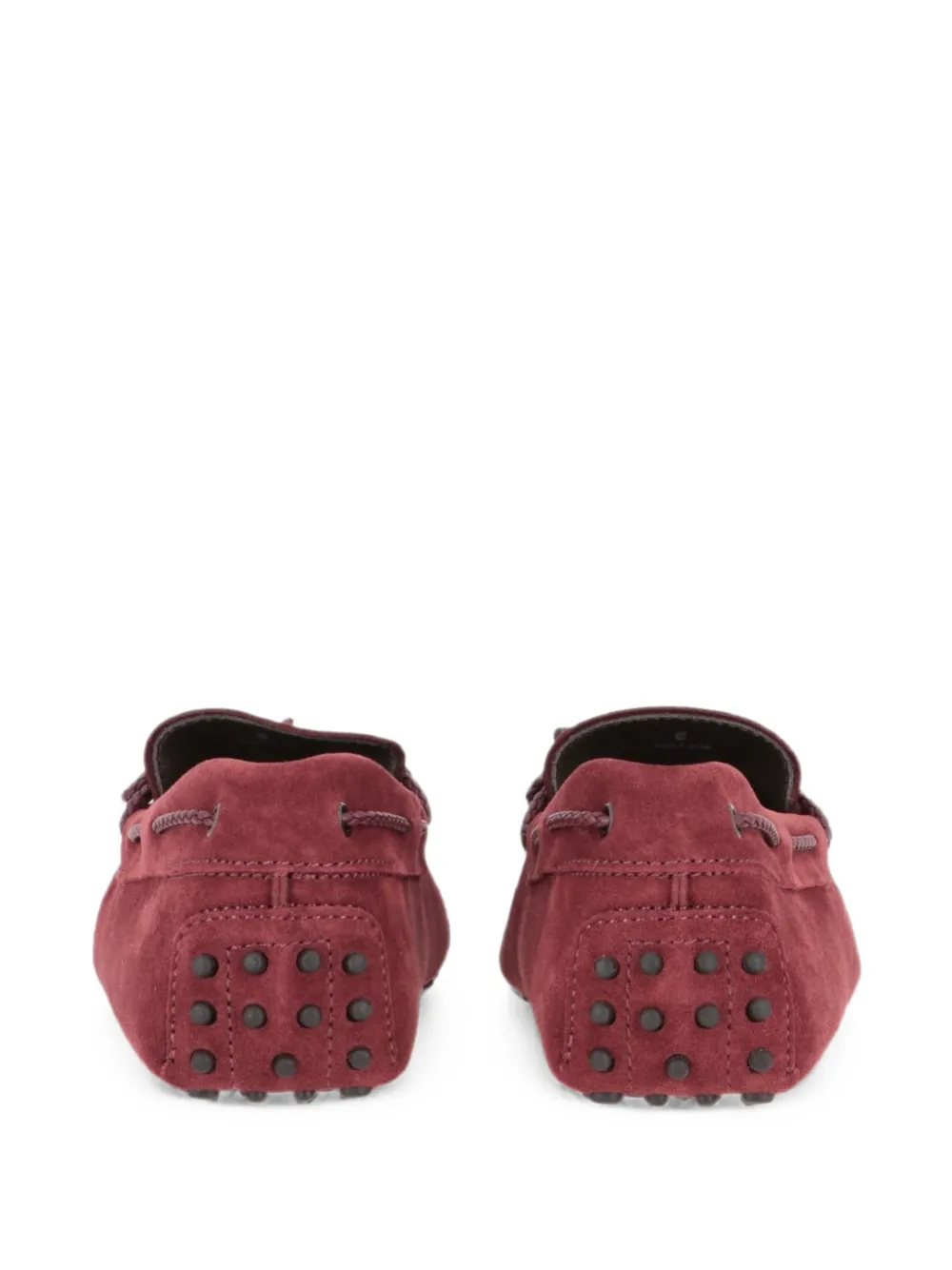 Tod's Gommino lace-up loafers Rood