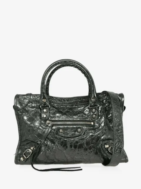 Balenciaga Pre-Owned bolsa de mano City pequeña 2024