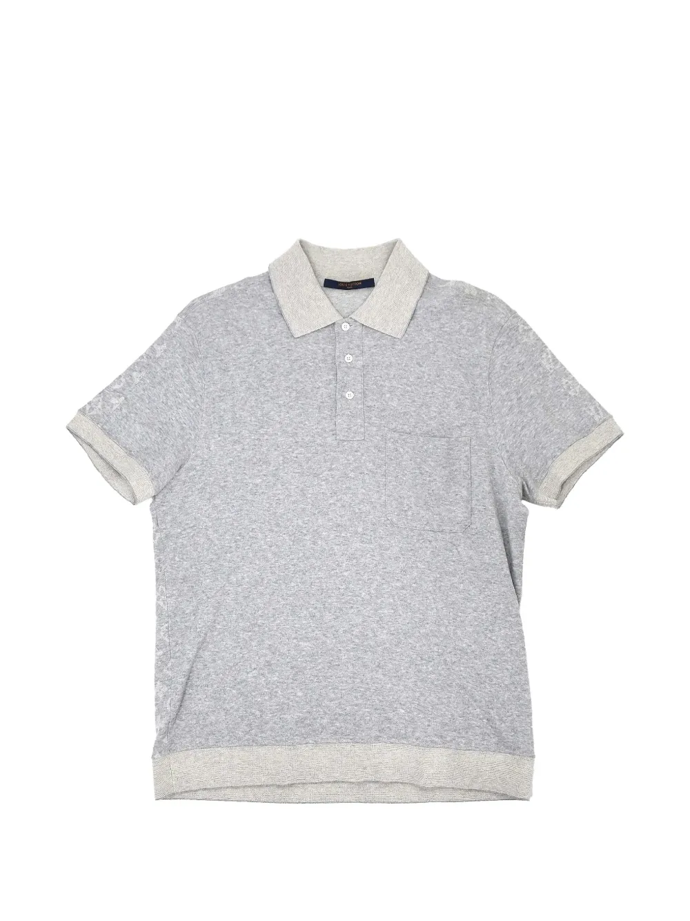 Louis Vuitton Pre-Owned 2010-2020s Monogram polo shirt - Grigio