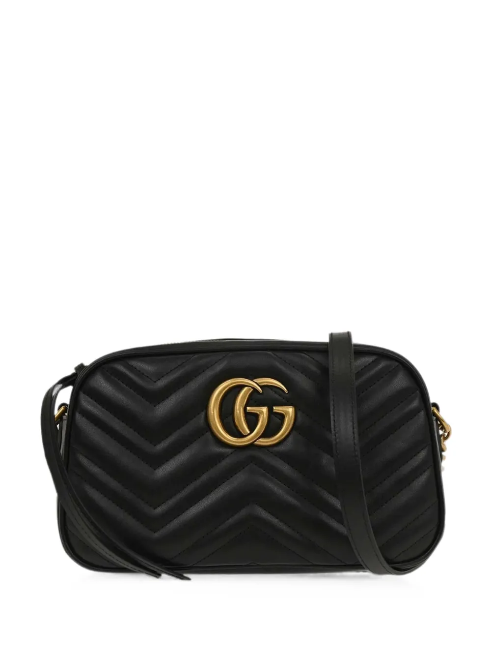 Gucci Pre-Owned 2025 GG Marmont Kameratasche - Schwarz