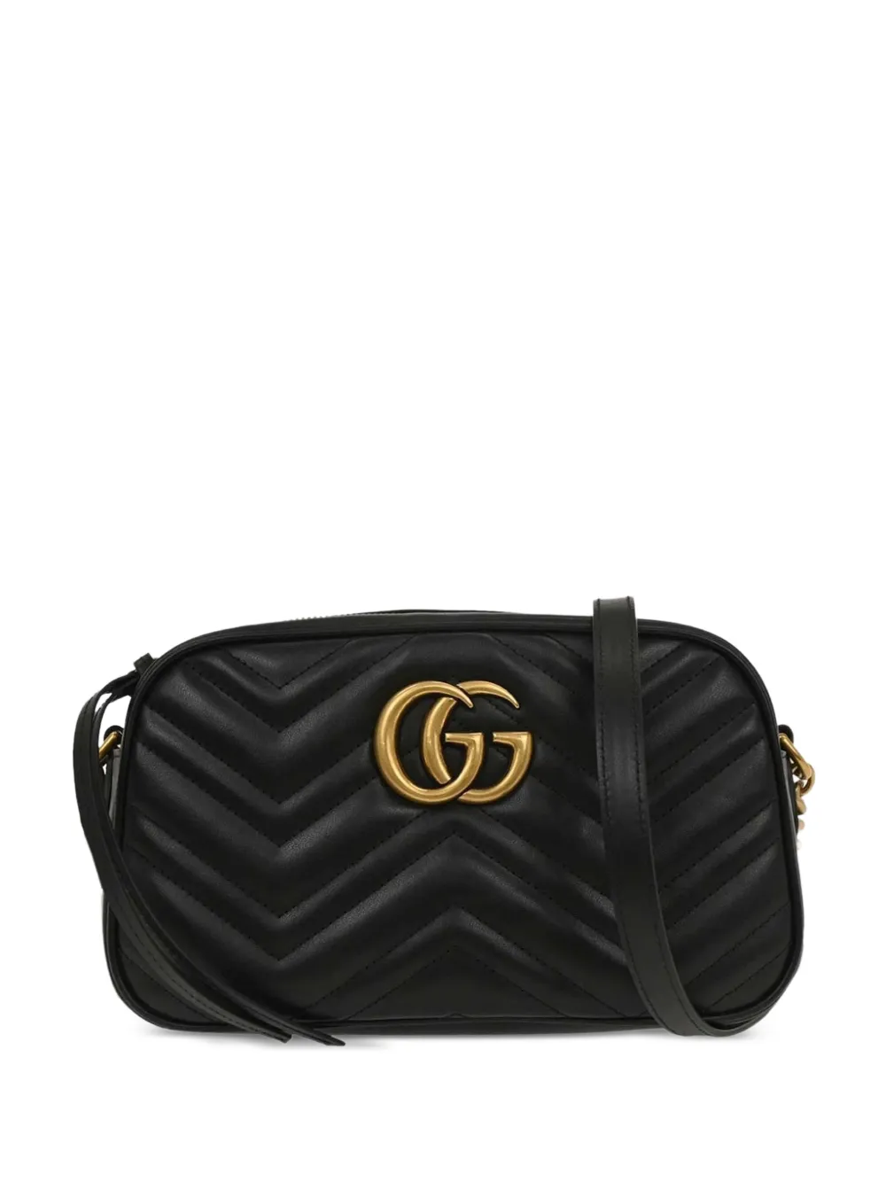 Gucci Pre-Owned 2025 GG Marmont camera bag - Nero