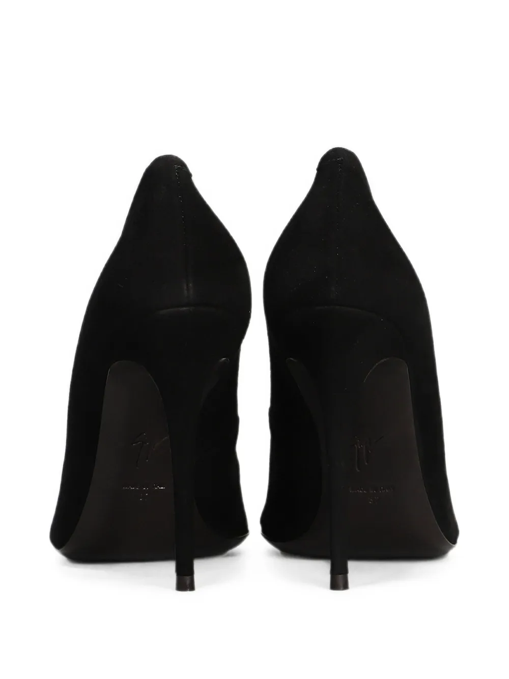 Giuseppe Zanotti Intriigo sandalen verfraaid met kristallen Zwart