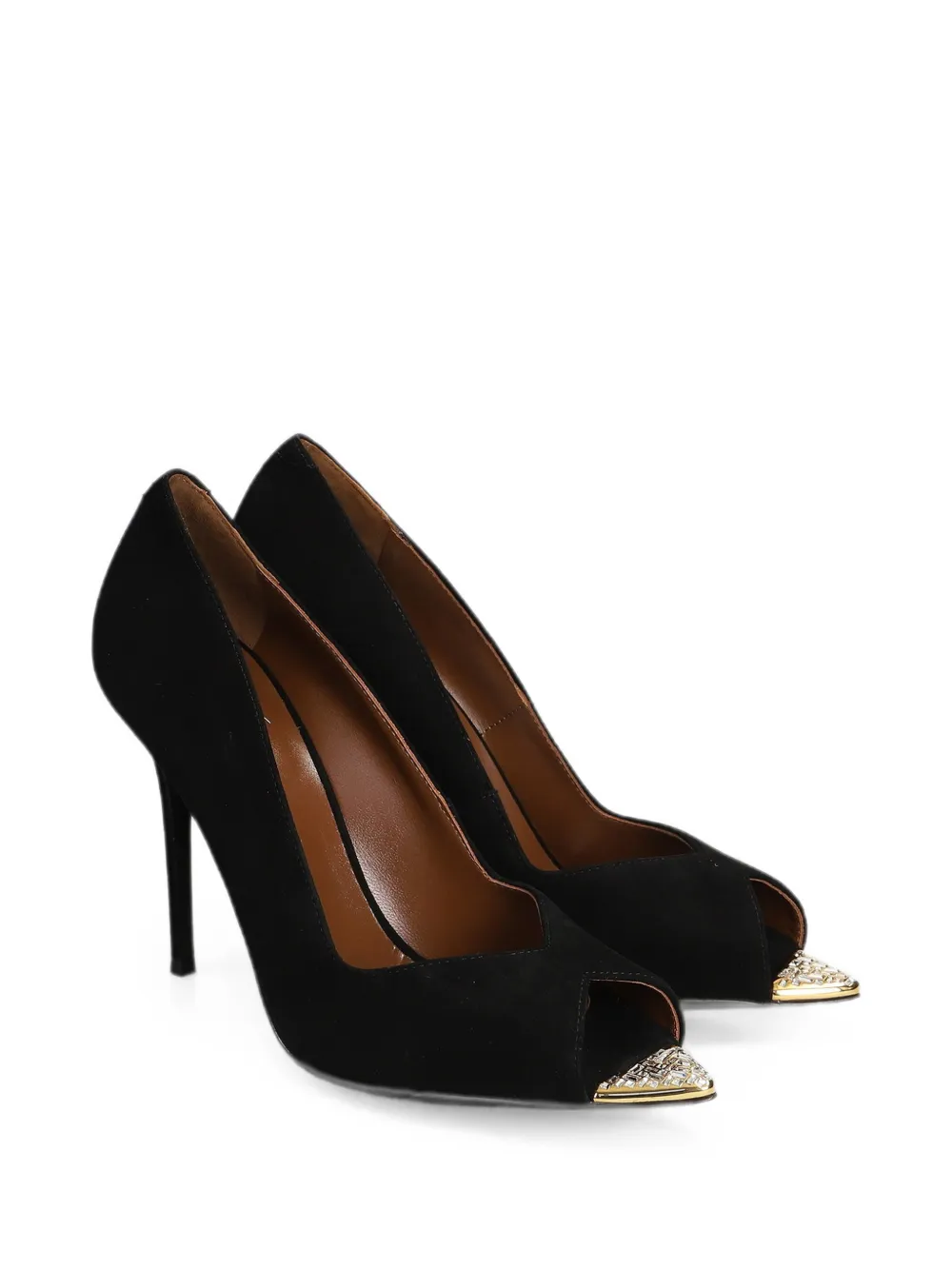 Giuseppe Zanotti Intriigo sandalen verfraaid met kristallen Zwart