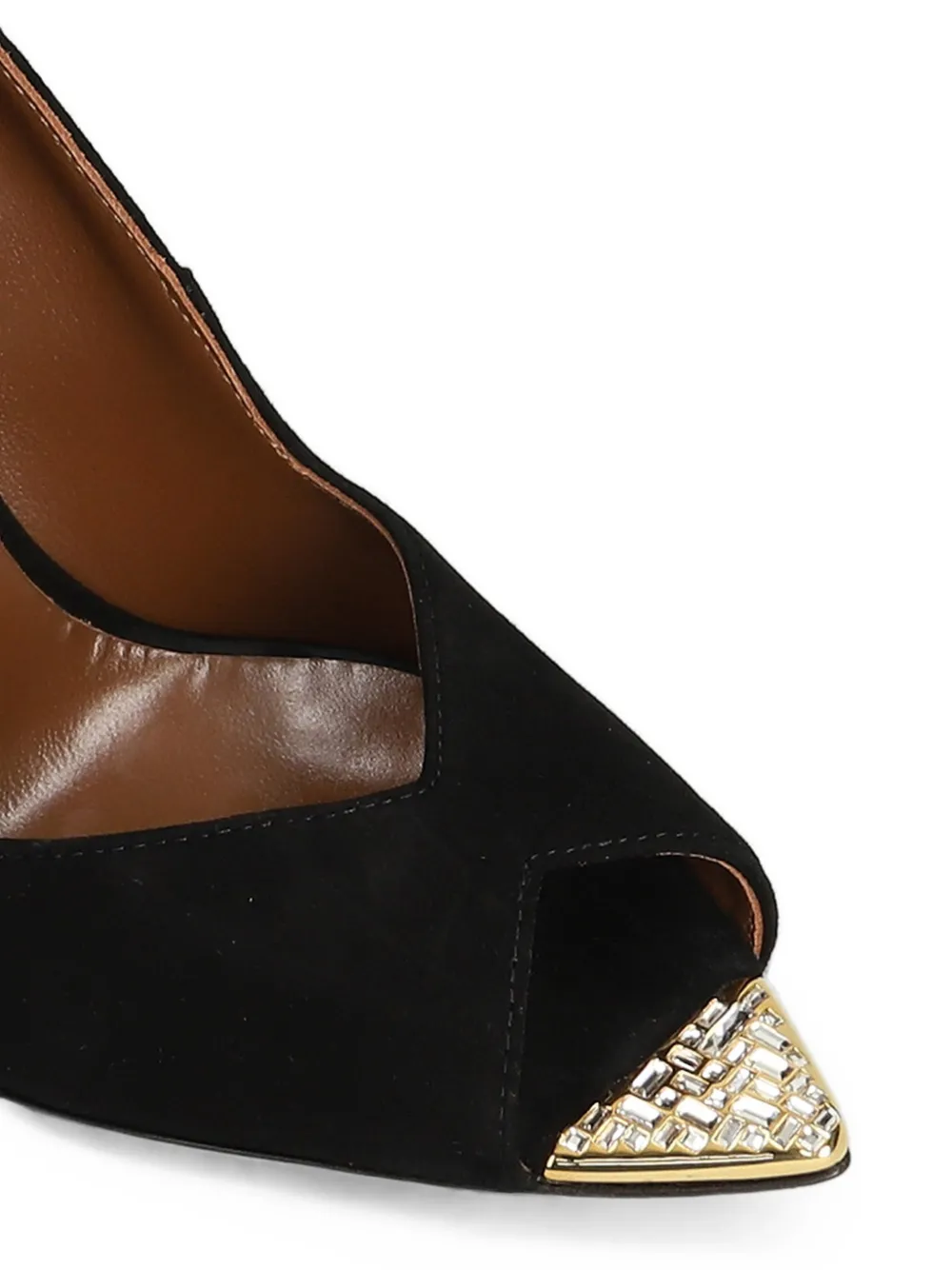 Giuseppe Zanotti Intriigo sandalen verfraaid met kristallen Zwart