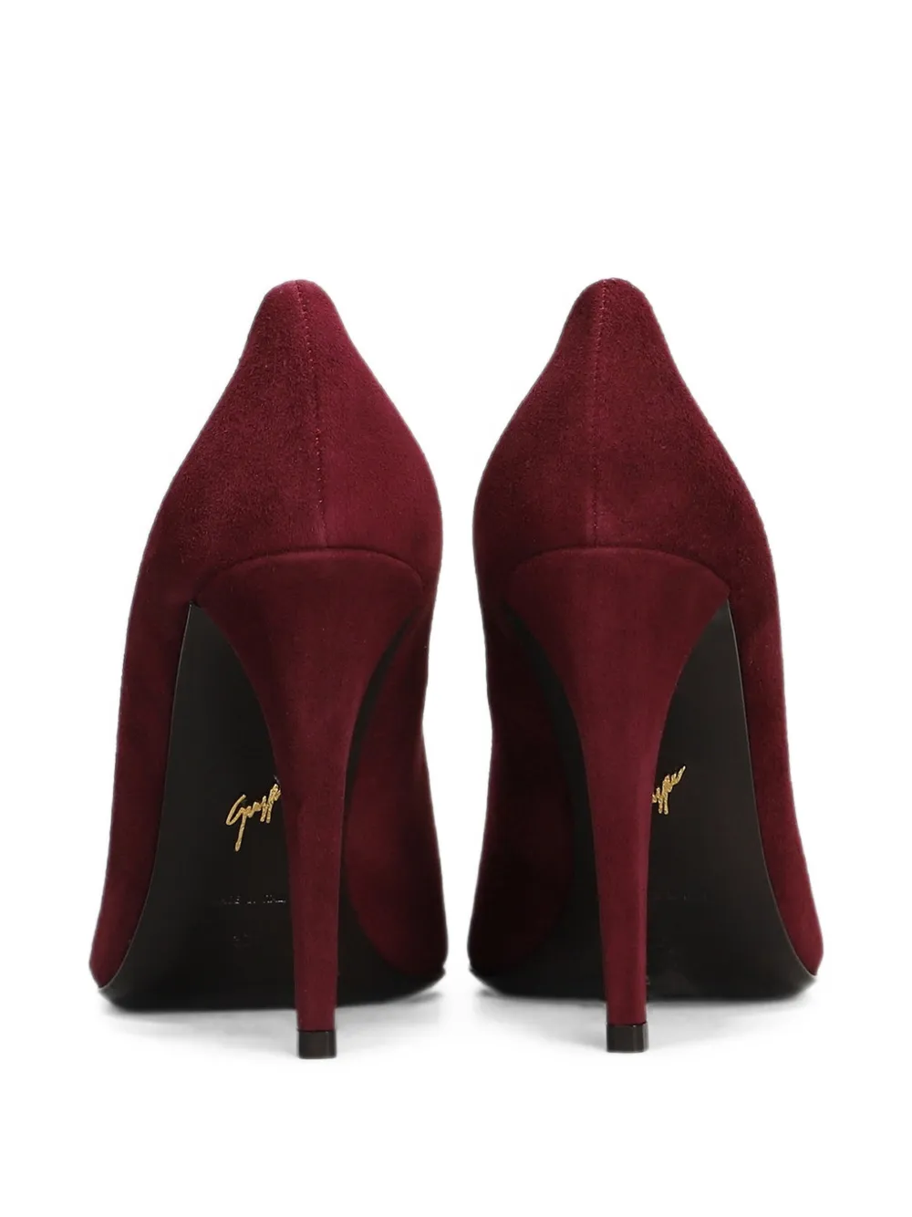 Giuseppe Zanotti Desire pumps met puntige neus Rood