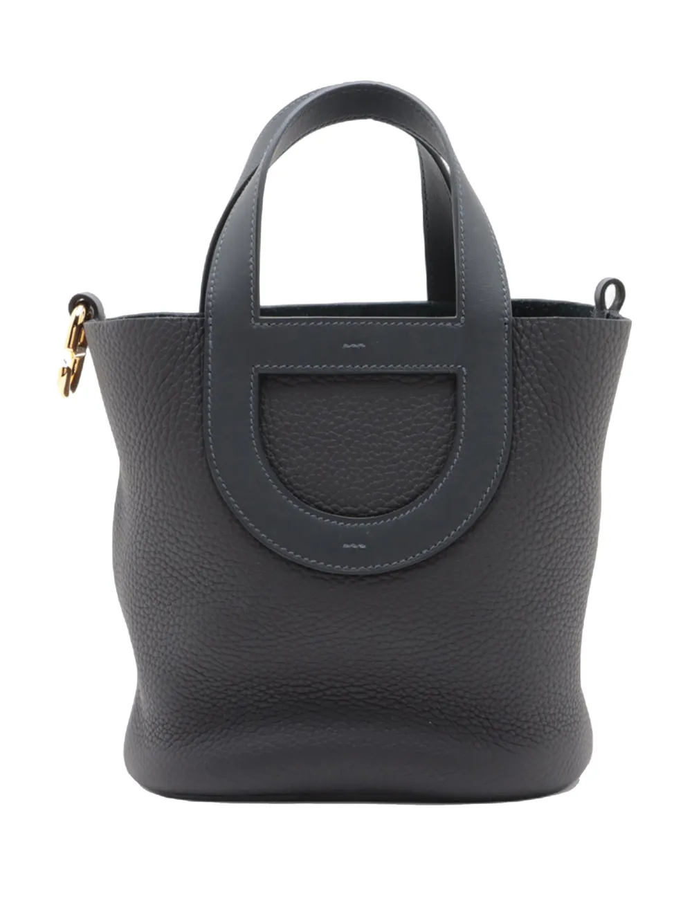 Hermès Pre-Owned 2024 Clemence and Swift In The Loop 18 handbag - Blue
