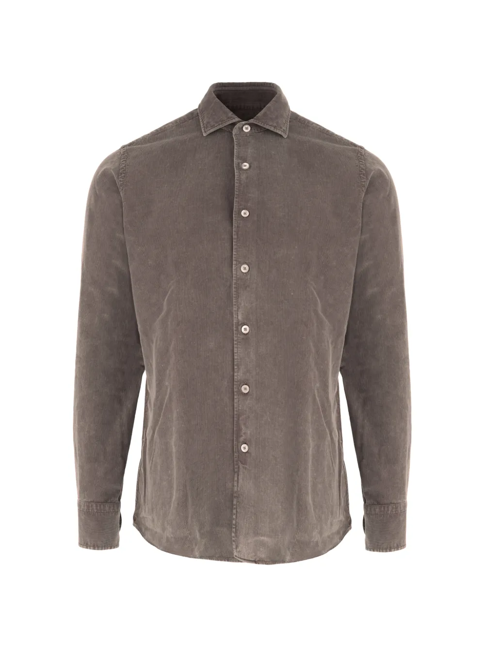 Alessandro Gherardi corduroy shirt - Brown