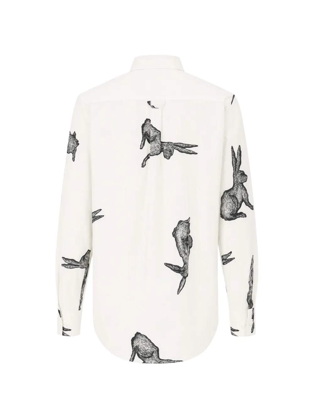 Paul Smith Overhemd met konijnenprint Wit