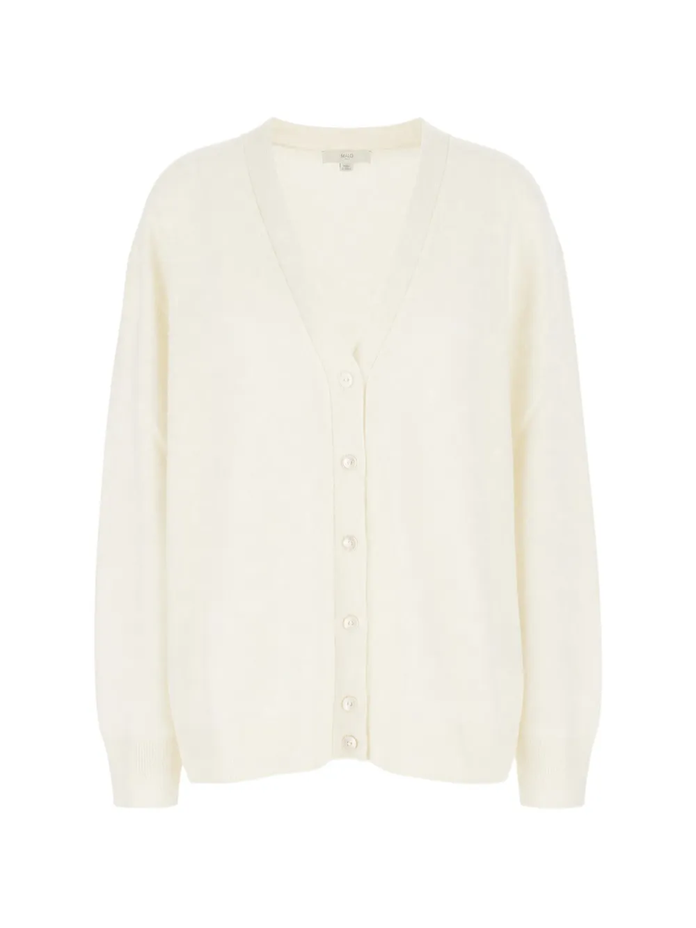 Malo V-neck Cashmere Cardigan In Neutrals