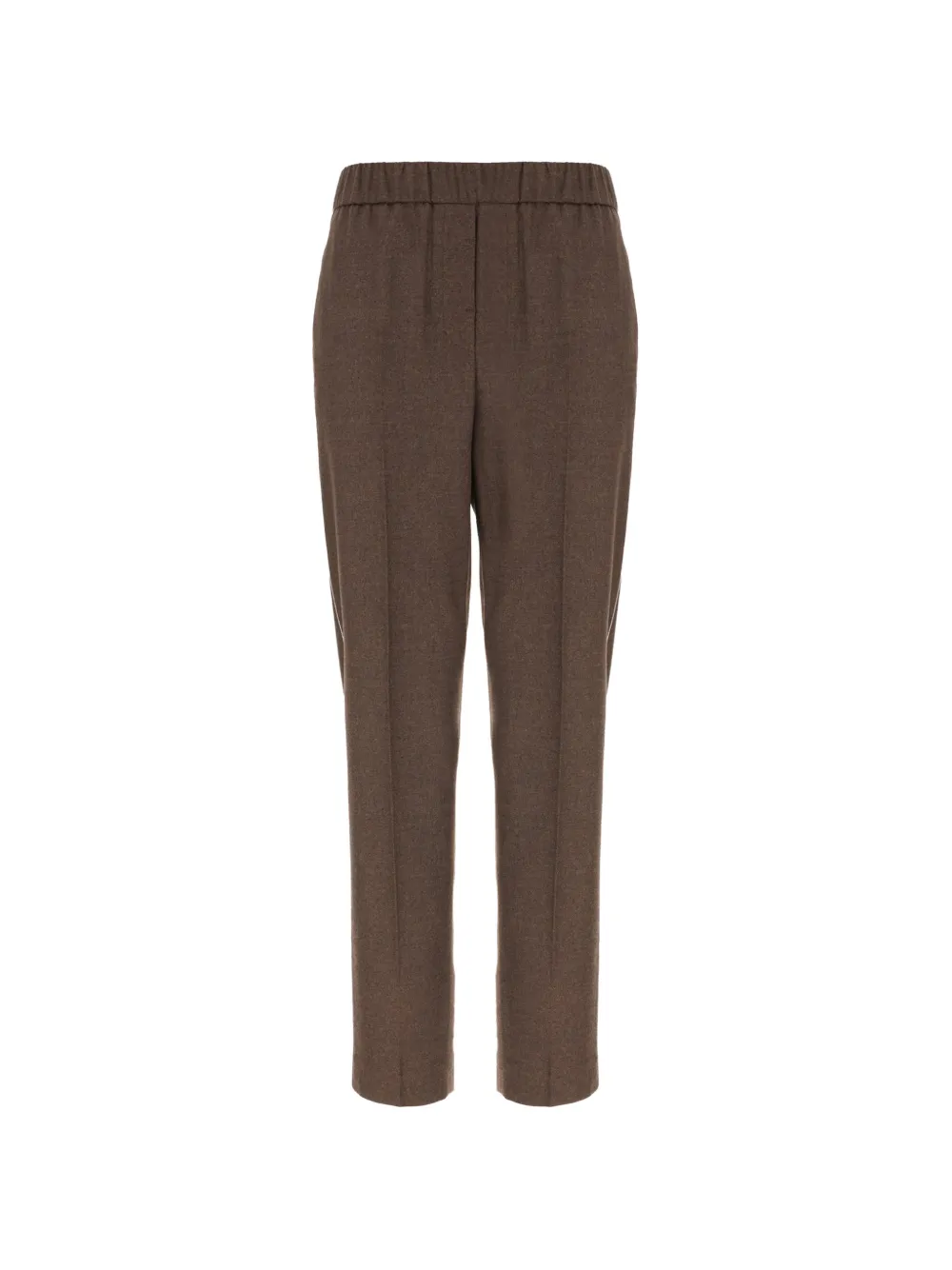 Peserico bead-embellished elasticated trousers Bruin
