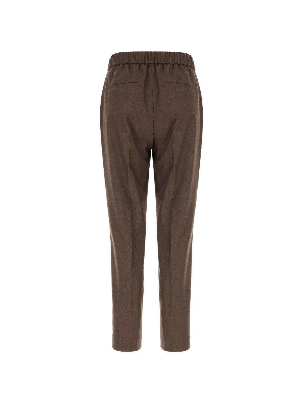 Peserico bead-embellished elasticated trousers Bruin