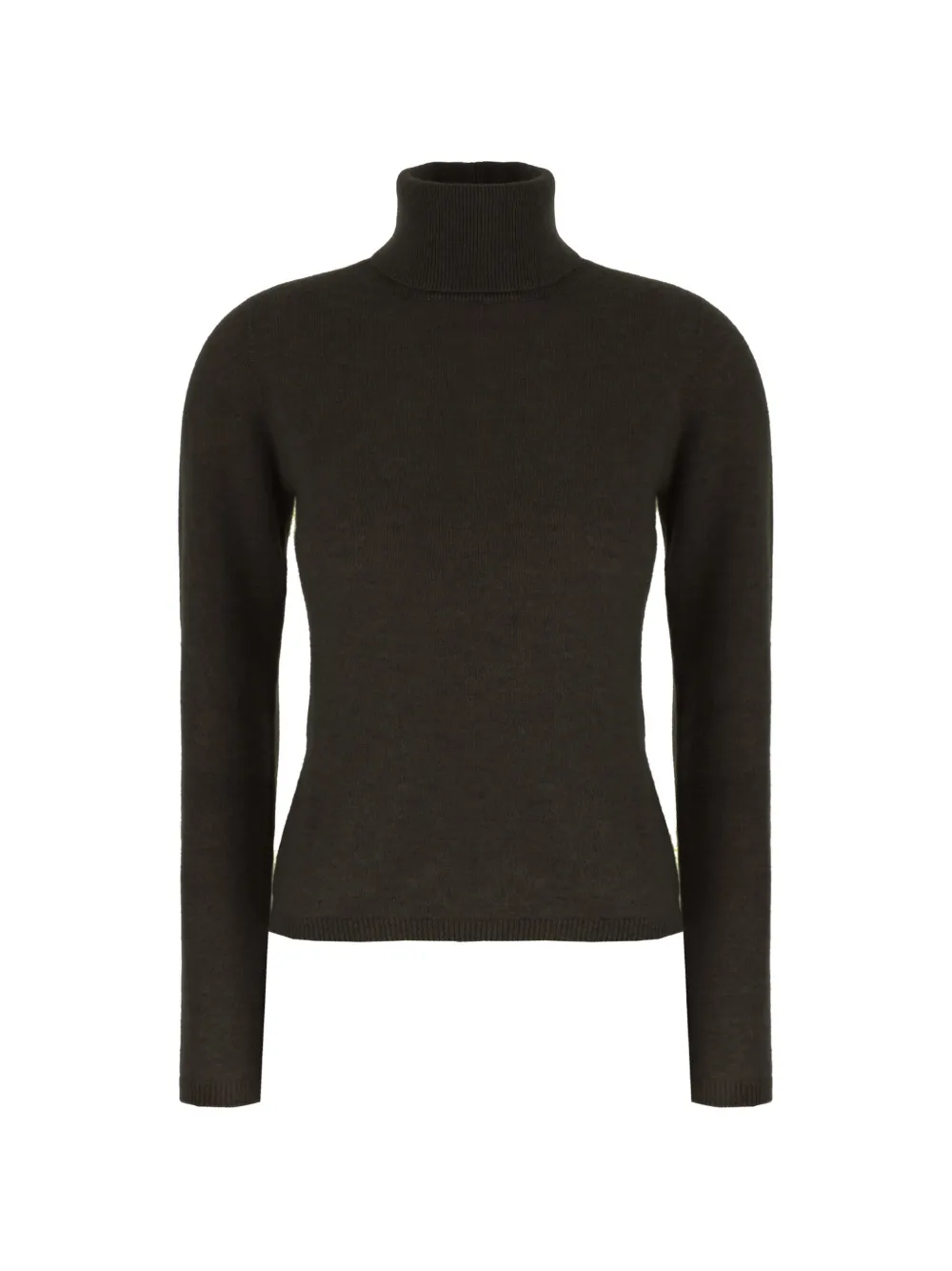 Vanisé Roll-neck Cashmere Sweater In Brown