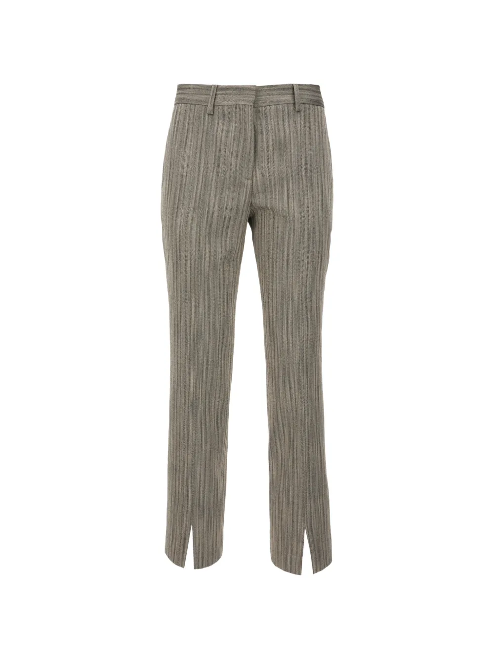 Paul Smith herringbone tailored trousers - Grigio