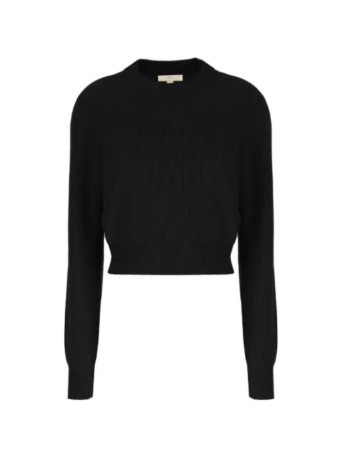 Malo ribbed-knit cropped sweater