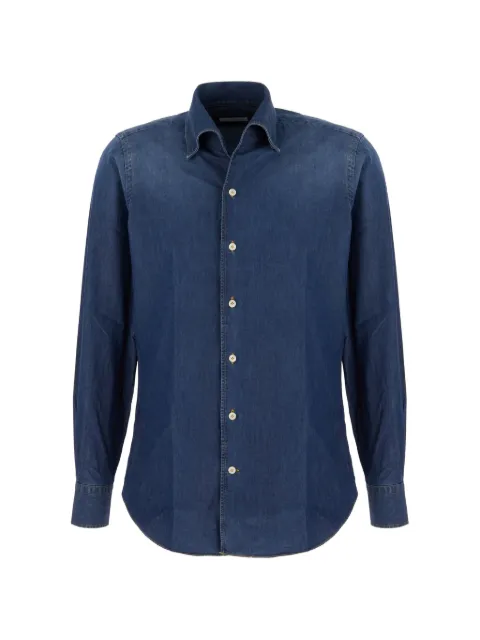 Alessandro Gherardi washed denim shirt