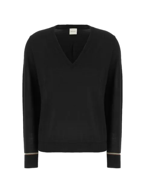Paul Smith V-neck striped-trim sweater