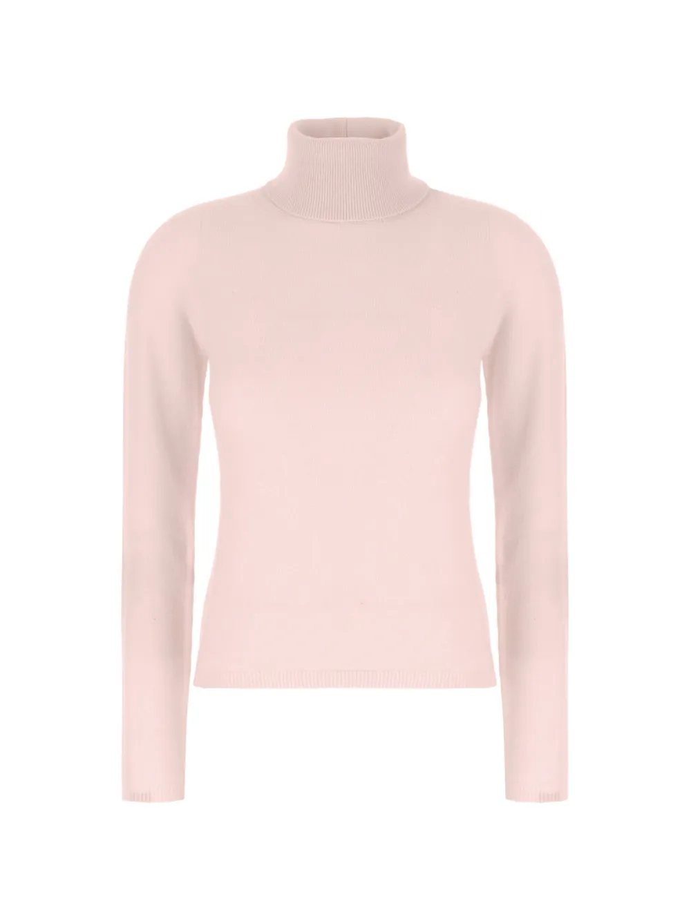 Vanisé Roll-neck Cashmere Sweater In Pink