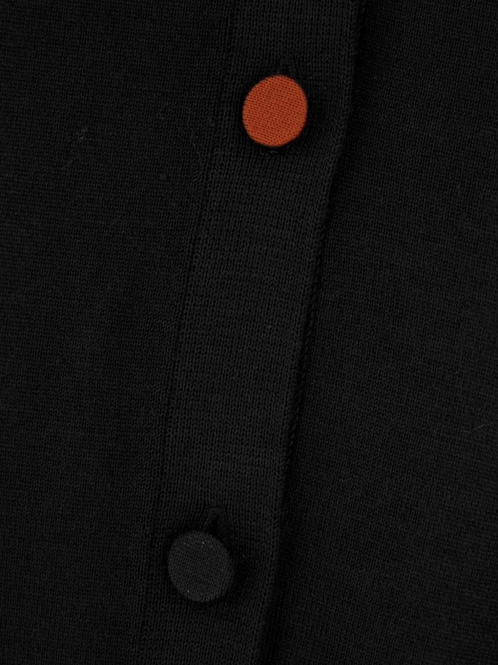 Paul Smith Contrast-button V-neck Cardigan in Black, view 3