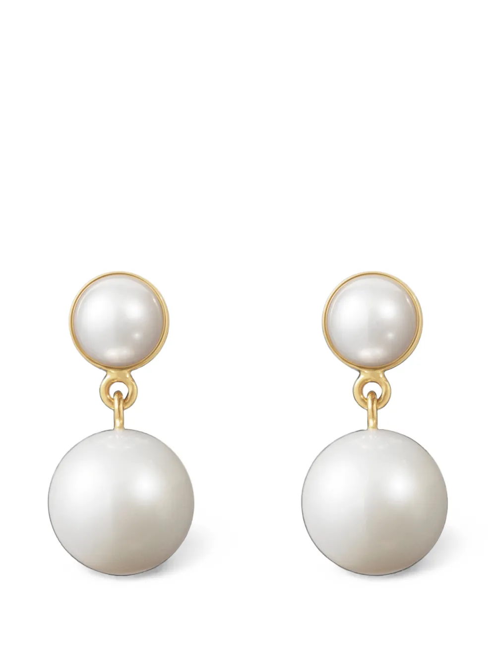 Sophie Bille Brahe Orecchini pendenti Luce de Perle - Oro