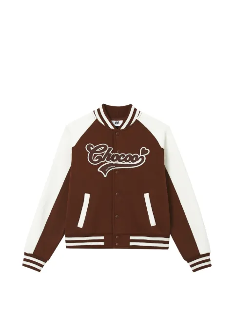 CHOCOOLATE chaqueta bómber con logo bordado