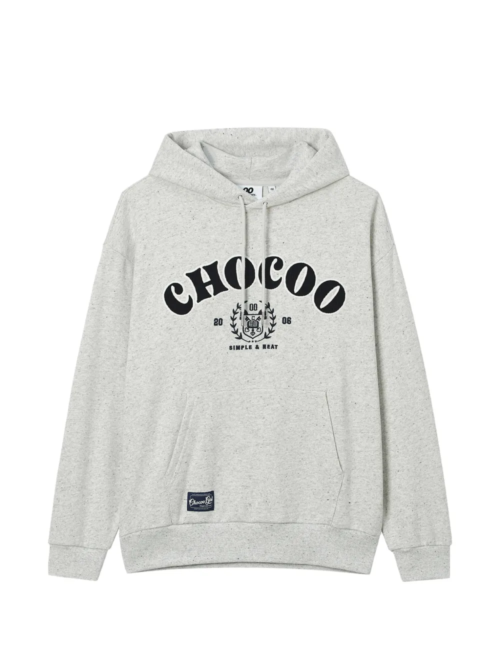 CHOCOOLATE logo-embroidered hoodie