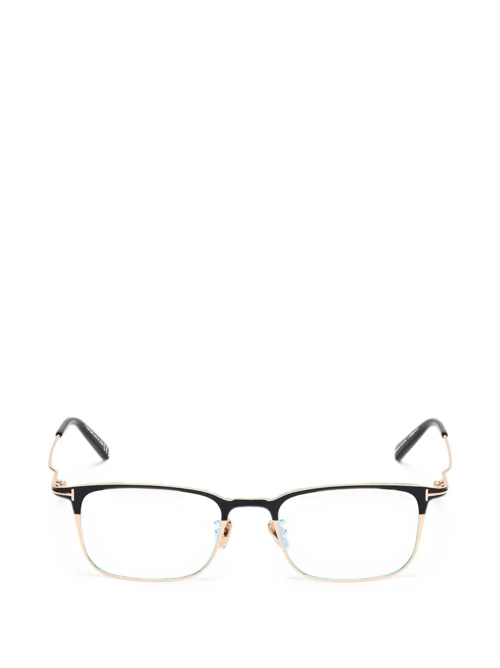 TOM FORD Eyewear rectangle-frame glasses | Black | Image 1