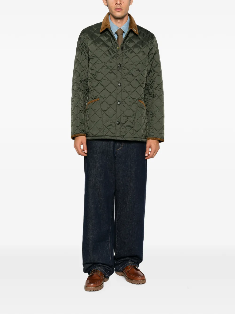 Barbour Liddesdale gewatteerd jack Groen