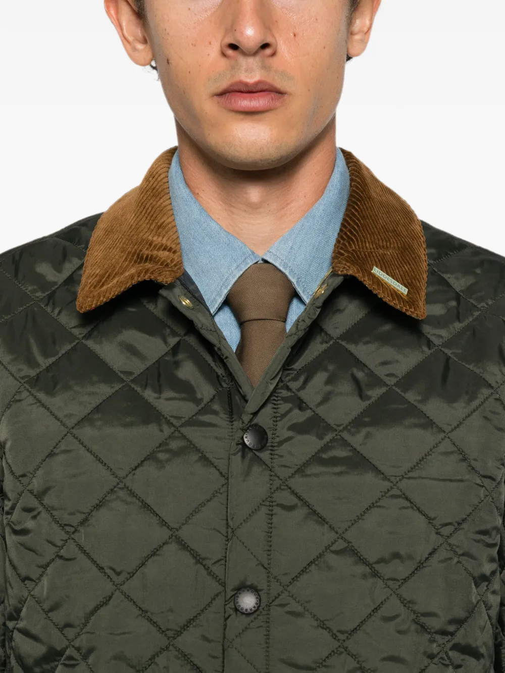 Barbour Liddesdale gewatteerd jack Groen